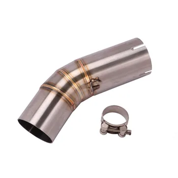 

For Ducati 959 Panigale Motorcycle Exhaust Pipe Stainless Steel/Titanium Alloy Mid Connetting Pipe Slip On Right Side Exhausts