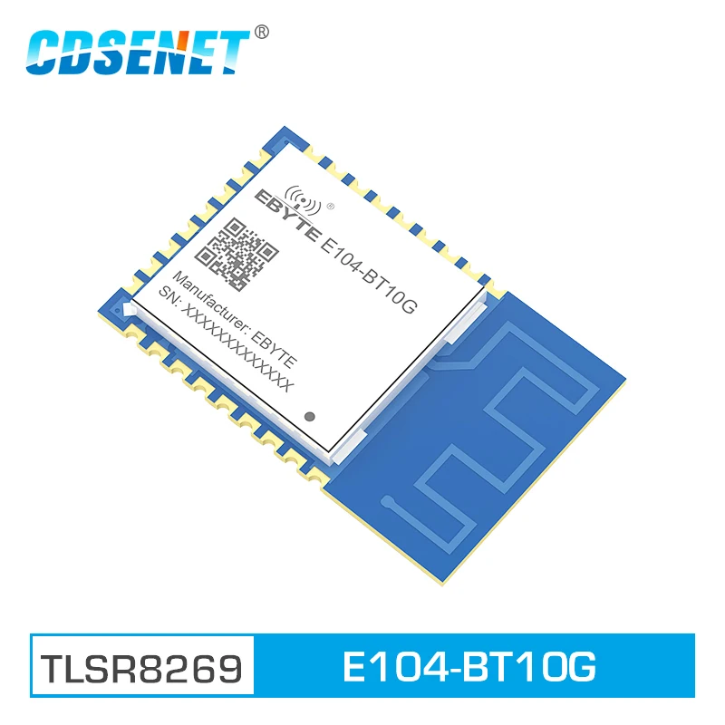 

2.4GHz TLSR8269 Bluetooth Module E104-BT10G PCB antenna GFSK SigMesh Transceiver for IoT