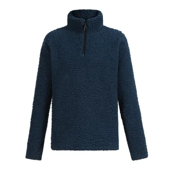 

2019 men's autumn and winter casual solid color collar without pattern regular thick sweater