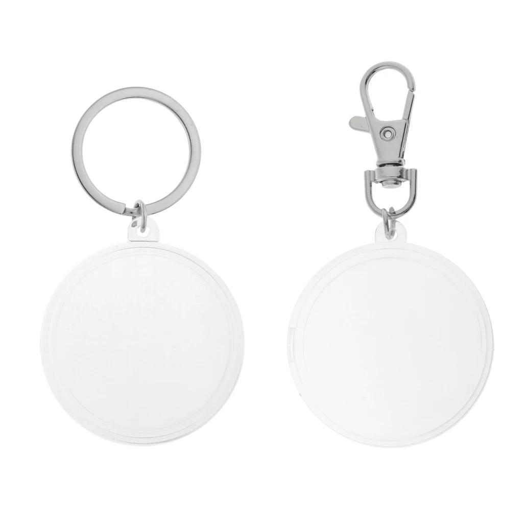 Coin Holder Key Ring Keychain 40mm Souvenir Commemorative Coin Collectable