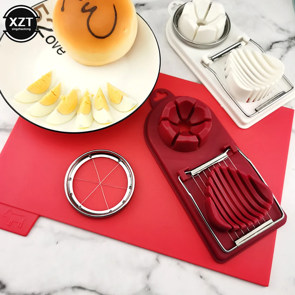 Egg Slicer Multifunctional Egg Cutter Eggs Sectioner Cutter Mold  Flower-shape Luncheon Meat Cutter Chopper Kitchen Accessories - Egg Tools -  AliExpress