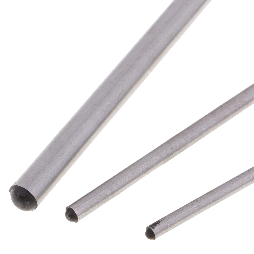 9Pcs/Bag Forged Steel Roll Pin Punch Set for Repairing Watch Bolt Tool Brand New Long Roll Mixed Size 1/16” to 5/16”