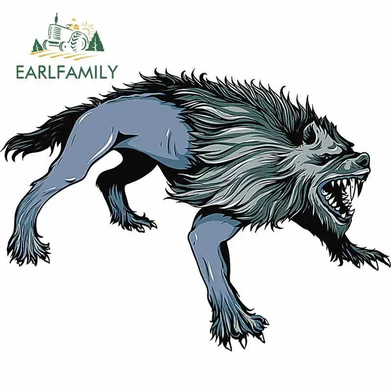 Фото EARLFAMILY 13 см x 9,4 см для зверей мультфильм Oem Автомобильные наклейки Солнцезащитный винил JDM бампер багажник грузовик графика водонепроницаемый аниме №1