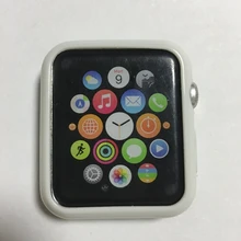 Новейший резиновый чехол для Apple Watch 38 мм 42 40 44 Серия 1 2 3 4 5 TPU