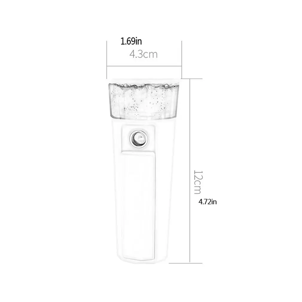 Mini Cold Spray Beauty Replenishment Instrument USB Charging Nano Spray Mini Steamed Face Humidifier Portable Size 1 Mini Cold Spray Beauty Replenishment Instrument USB Charging Nano Spray Mini Steamed Face Humidifier Portable Size 5