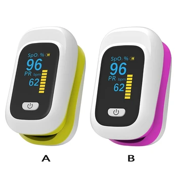 

High Quality LCD Blood Oxygen Monitor Finger Pulse Oximeter Oxygen Saturation Monitor Tool (shipped without Battery)