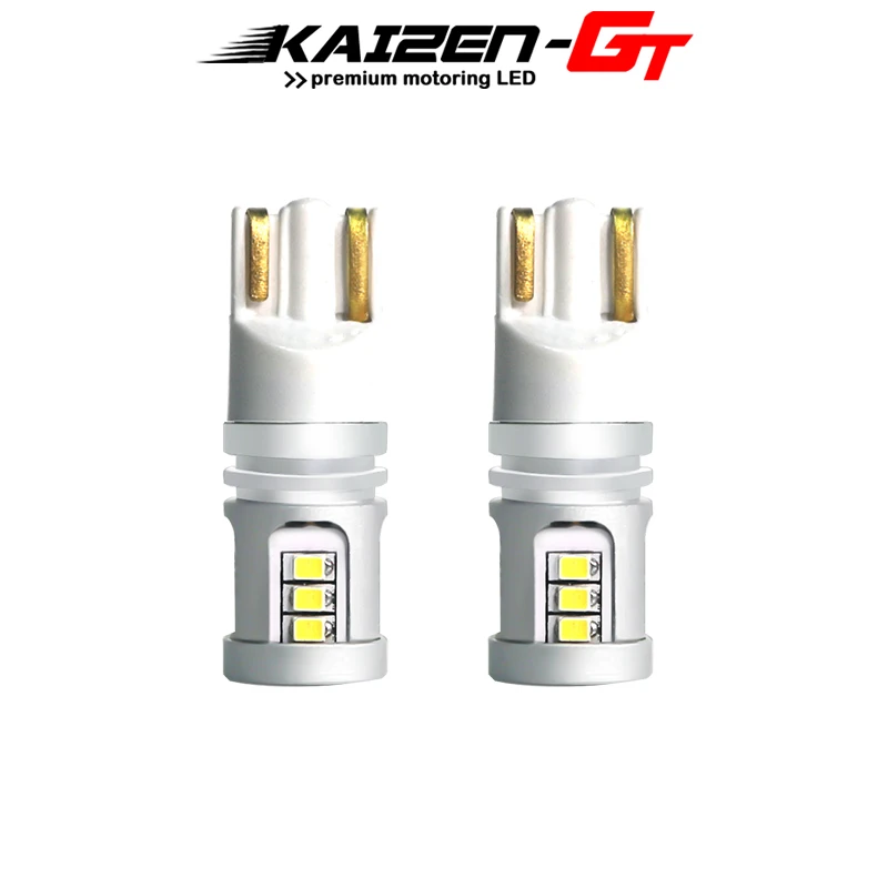 2 шт. CAN-bus безотказные T10 168 194 2825 15-SMD светодиодный лампы для Mini Cooper тег огни/парковочные огни/фонари заднего хода