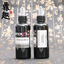 Dingyin Silver Dand Color 100ml Color Pharmaceutin Tattoo Nishine Ink Pigment Tattoo Black Color Beauty
