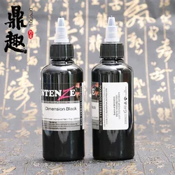 Dingyin Silver Dand Color 100ml Color Pharmaceutin Tattoo Nishine Ink Pigment Tattoo Black Color Beauty