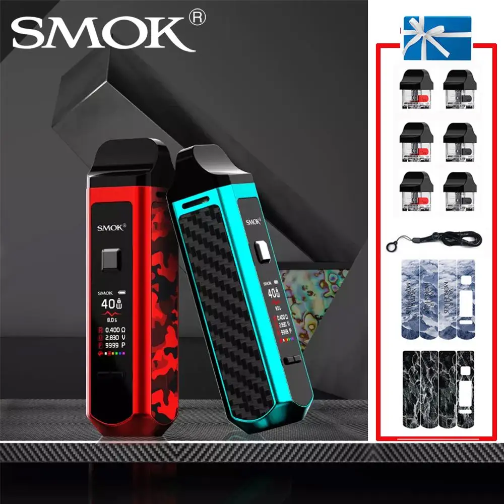 Электронная сигарета SMOK RPM40 4 3 мл с аккумулятором 1500 мАч|Системы нагревания