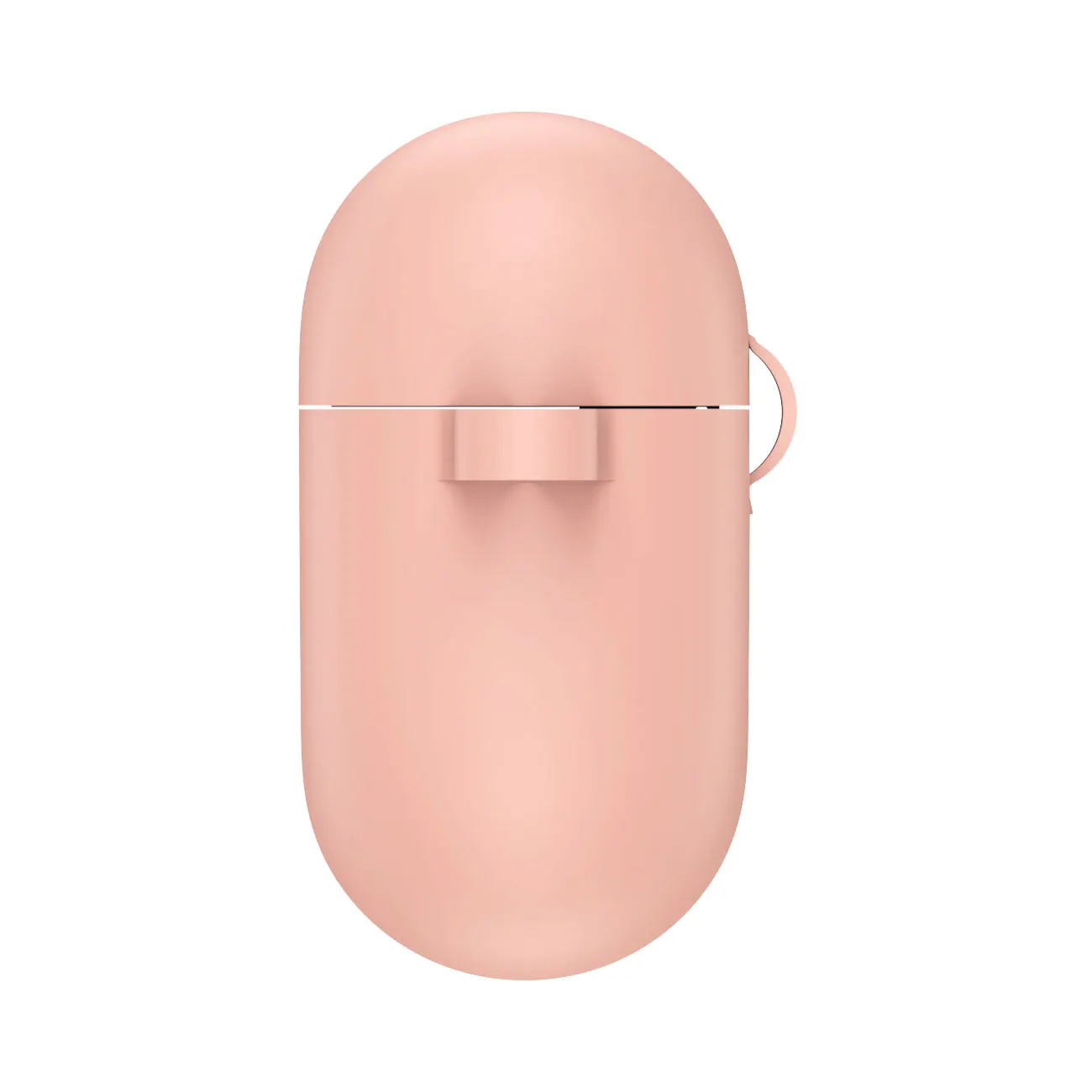 Для AirPods Pro Чехол Силиконовый круглый нижний чехол беспроводной Bluetooth наушники защитный чехол против царапин с вешалкой