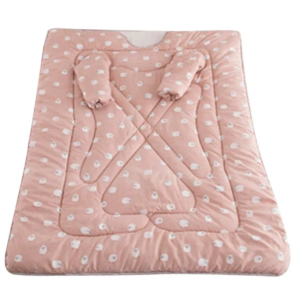 C 120x160cm Winter Comforters Wearable Blanket Washable Cotton Quilt Thick Warm Blanket Cape Cloak Nap Blanket For Home Office Sofa Supplies - Цвет: C 120x160cm