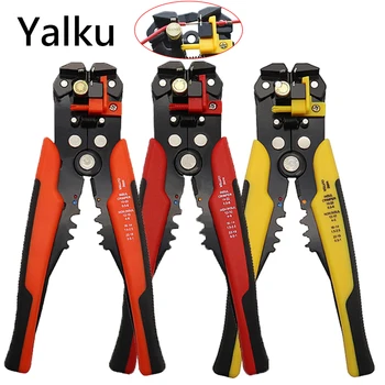 

Yalku 0.2-6.0mm2 Cable Stripping Pliers Automatic Wire Stripper Multitool Crimping Pliers Tool Cutting Wire Knife