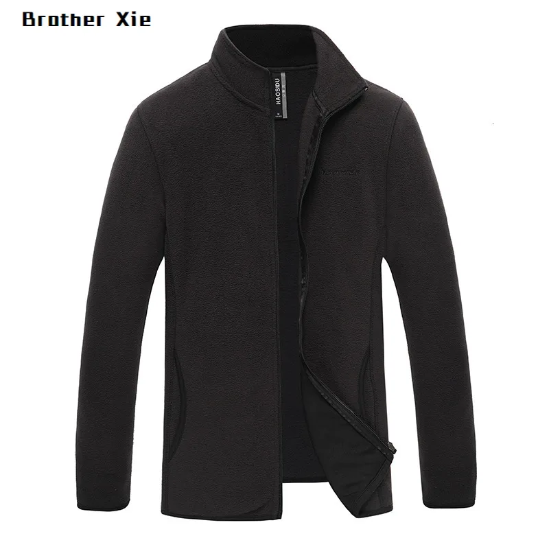 

Winter Fleece Jacket Men Slim Warm Thick Fashion Solid Color Casual Stand Collar Jacket Man Streetwear Cotton Parka Men M-3XL