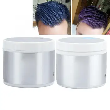 

Household Hair Wax 115g Fashion Disposable Unisex Hair Color Wax Cream Hair Dye Mud Modeling Wax Hair Care