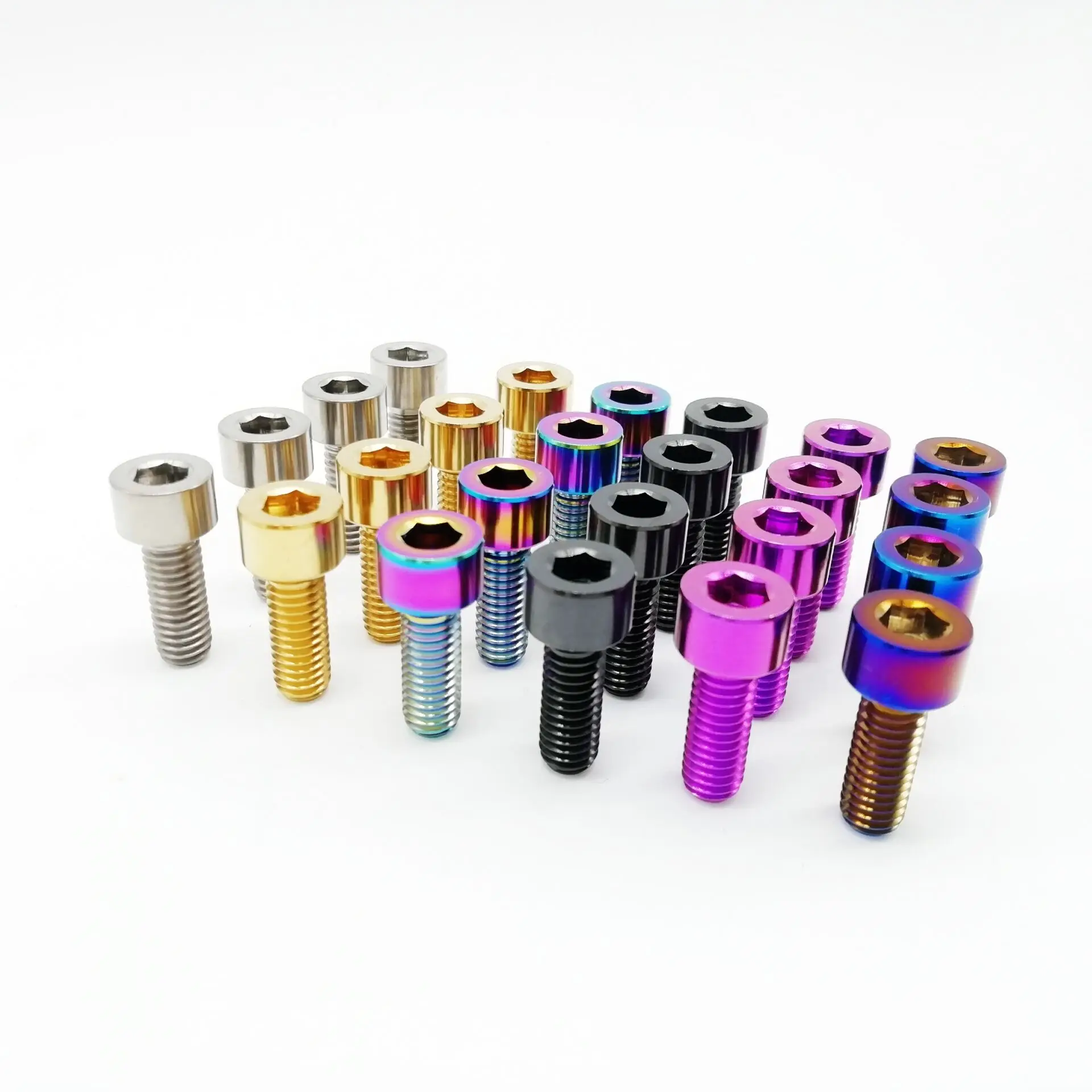 Tornillos De Titanio M8x25mm Allen DIN912