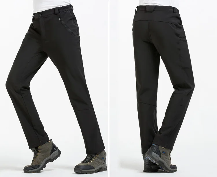 Hot Sale Mens Waterproof Windproof Loose Fit Outdoor Khaki Hiking Pants Factory Stocks