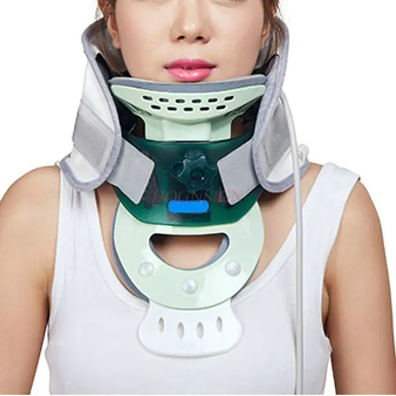 Inflatable Cervical Vertebra Tractor Medical Home Neck Care Tool Breathable Fixer Necks Strength Stretch Equipment Office