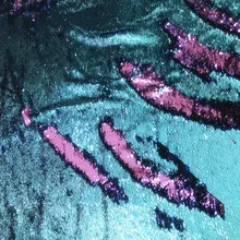 Ins Рождество фон 5 мм флип-над рыбками весы блесток ткань Tissus Австралийский метр Tissu Дизайнер DIY материал 90x130 см