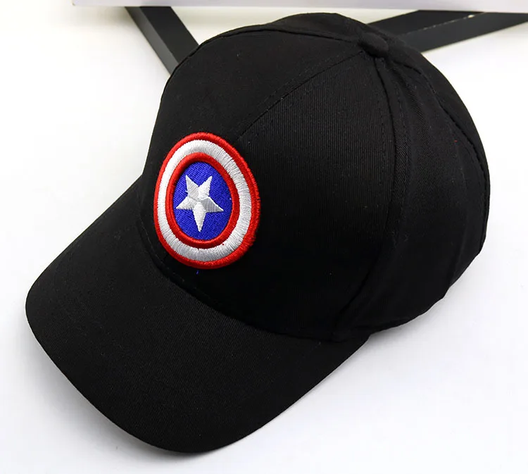 Капитан Америка детская бейсбольная кепка головные уборы с застежкой Gorras Beisbol Кепка для мальчика девочки петтен дети сетки Камо на заказ шляпа T811 - Цвет: photo color