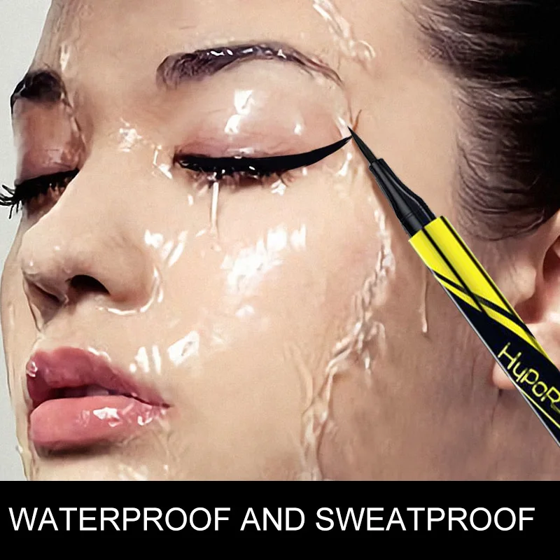 

2Color Eye pencil Waterproof Eyeliner eye shadow Long-lasting Liquid Eye Liner Pen Makeup Tool Cosmetics Black Brown Eyes Makeup