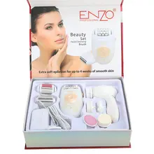 8В1 электрические ножницы для стрижки бровей портативная Бритва для лица и тела аппарат для ухода за лицом для женщин на батарейках