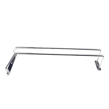 

1PC New Style Wine Glass Holder Practical For Home Restaurant Bar Cabinet Upside Down Wine Rack Stainless Steel Hanging Cheap