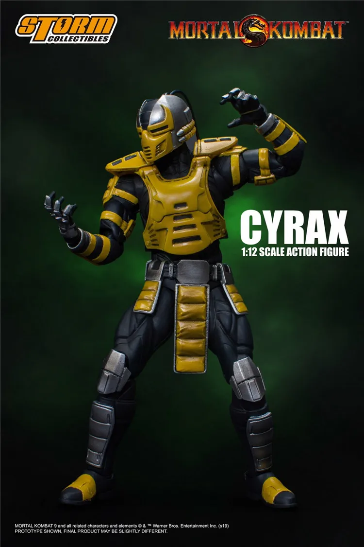 Игрушки от Storm 1/12 CYRAX Коллекция фигурка для фанатов подарок на праздник