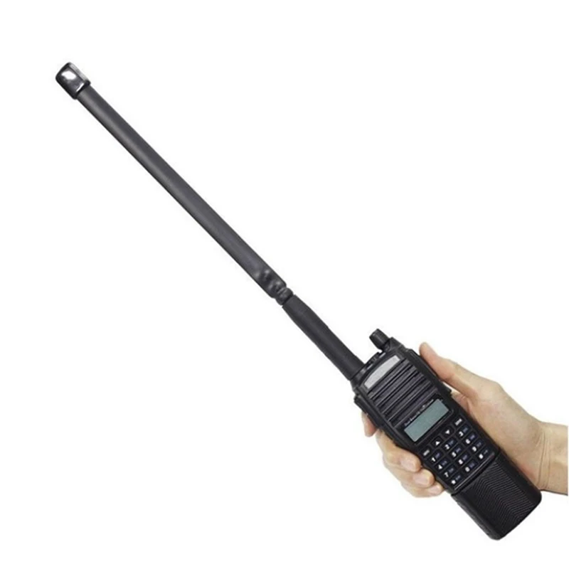 CS тактический антенна SMA-двухдиапазонный УКВ 144/430 МГц Складная для Baofeng UV-5R UV-82 UV5R для Pofung UV Uv82 иди и болтай Walkie Talkie