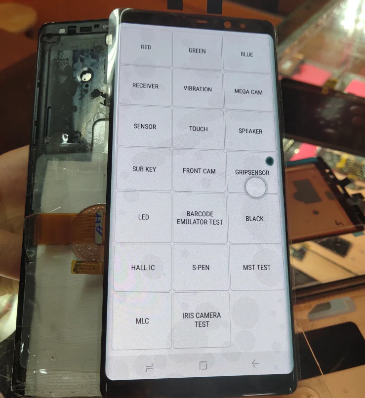 note8 no Frame Dead point для samsung Note 8 ЖК-дисплей сенсорный экран дигитайзер для samsung Galaxy Note 8 N9500 N9500F N900D N900U AMOLED - Цвет: note8 no Frame