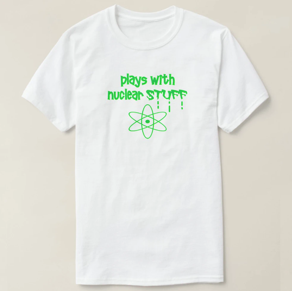 2019 Printed Men T Shirt Cotton Short Sleeve funny nuclear T-Shirt Women tshirt | Мужская одежда