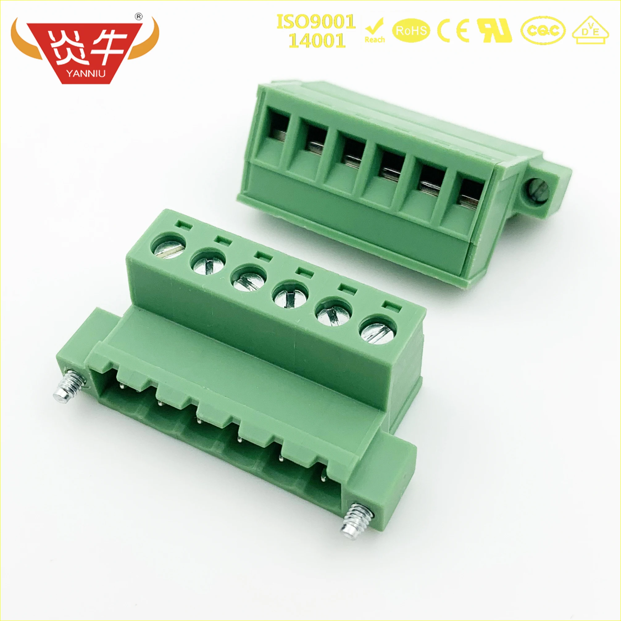 Conector Plug-in Terminal Block 2edgkrm Milímetros 2pin12pin ic 25 Stf 1825310 Phoenix Contact Degson Kf2edgrkm 5.08 2p Pcb
