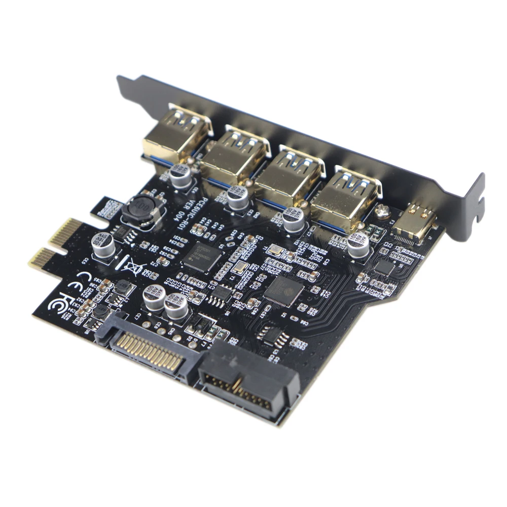 5 Порты и разъёмы s PCI E к USB 3 0 1 Тип C 4 PCIe карты расширения с 15 pin SATA Мощность + 19