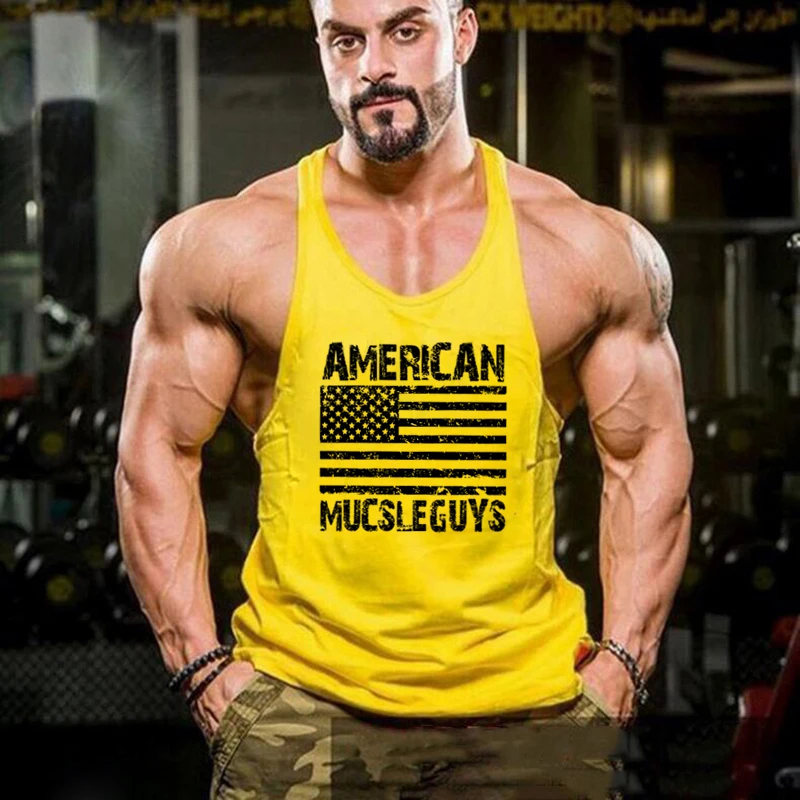 

Brand Cotton Muscle Undershirt Vest Singlet Solid Clothing Bodybuilding Tank Tops Men Mesh Gyms Shirt Fitness Sleeveless Shirt