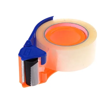 

Sealing 2" Width Packaging Parcel Plastic Roller Tape Cutter Dispenser