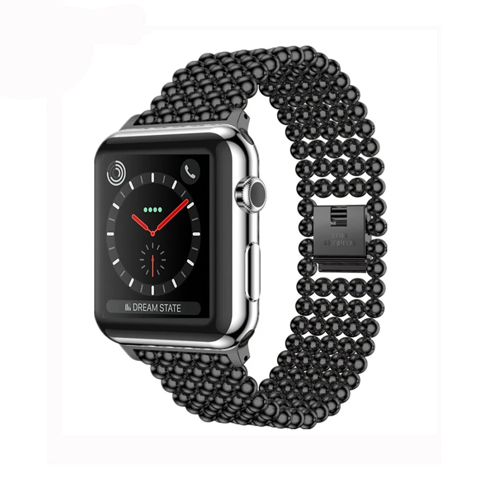 

Metal Stainless Stainless For Apple Watch strap 42mm 38mm iwatch series 3 2 1 pulseira nato strap applewatch Accessories