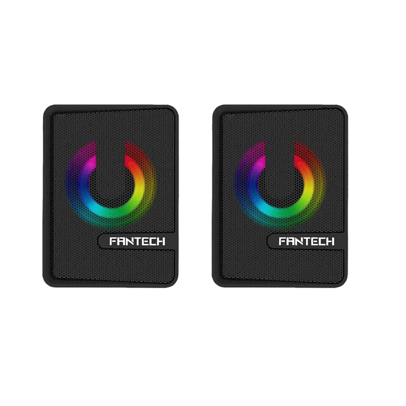 FANTECH GS203 компьютерный динамик мини RGB подсветка HIFI сабвуфер для ноутбука