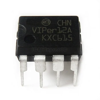 

10pcs/lot VIPER12A VIPER12 DIP-8 New original IC In Stock