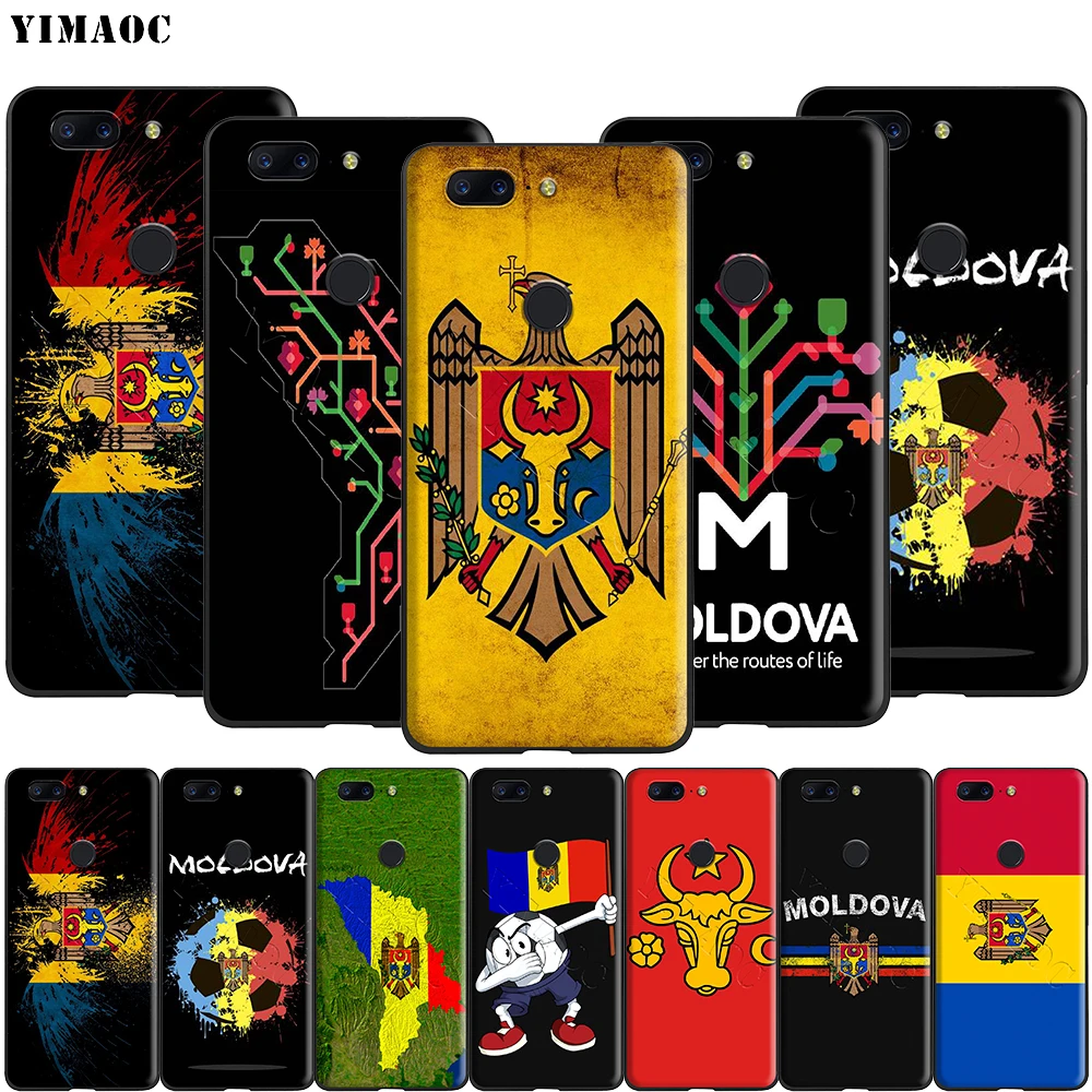 Силиконовый чехол Yimaoc Republica Moldova для Oneplus 7 7T Pro 6t 6 5t 5|Бамперы| |