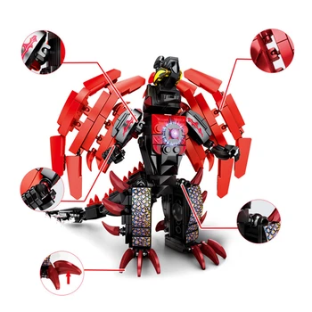 

SEMBO Block Creator Space super Monster hero Building Blocks Model kit ultraman the King Bricks Educational kids toys boys gift
