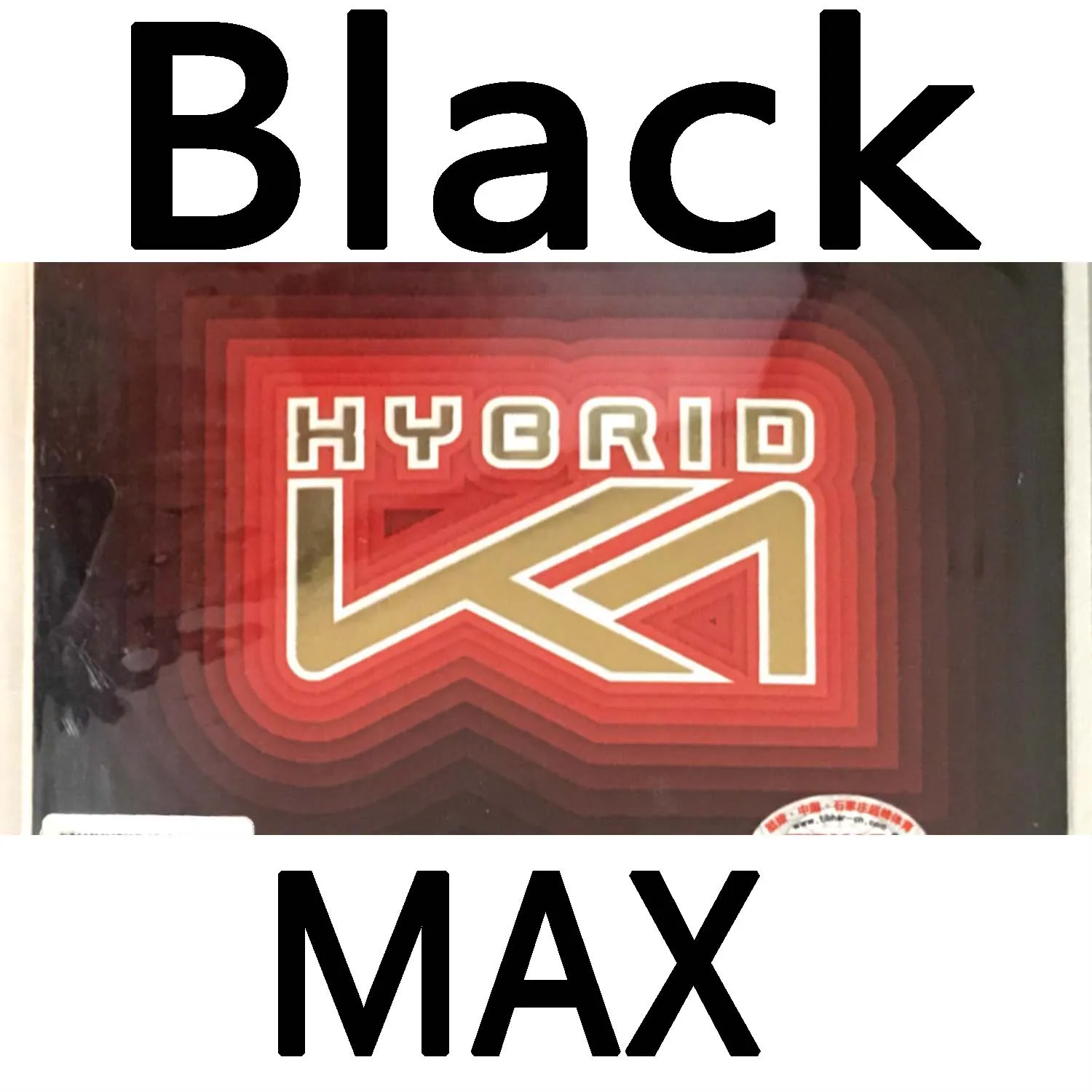 K1 black MAX Tibhar Hybrid K1 /K1 PLUSpimples in table tennis rubber for ping pong paddle table tennis racket - Color: K1 black MAX
