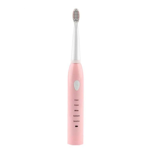 

Bb201 Electric Toothbrush Rechargeable Ultrasonic 5 Way Mode Oral Cleaning Toothbrush For Adult Children Waterproof