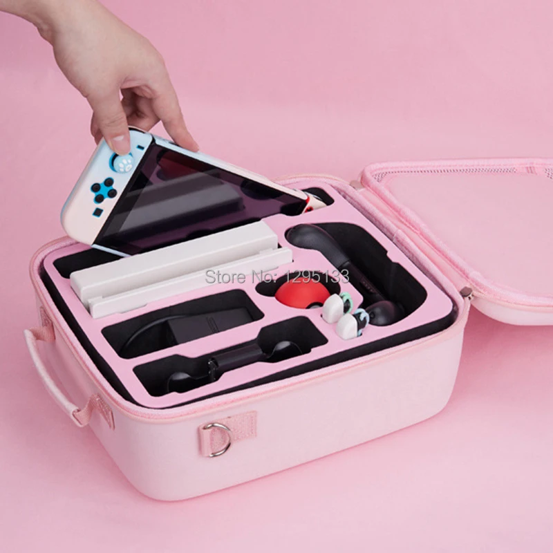 Nintendo switch bag pink best sale