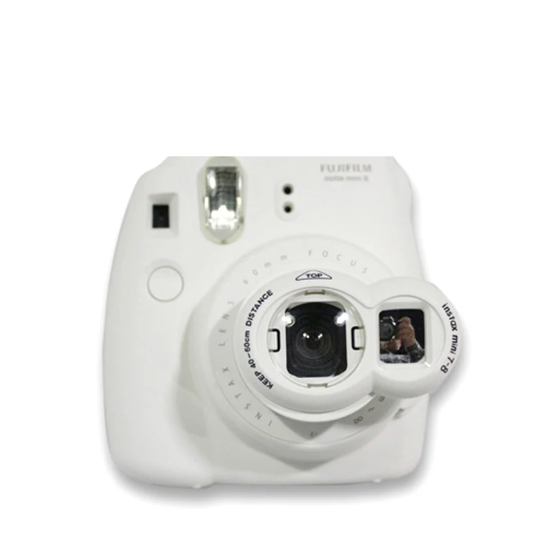 Selfie mirror Close-Up Lens Self-Portrait Mirror for Fujifilm instax mini 7s/ mini 8 Instant Film Camera Stand for close-up lens Multicolor