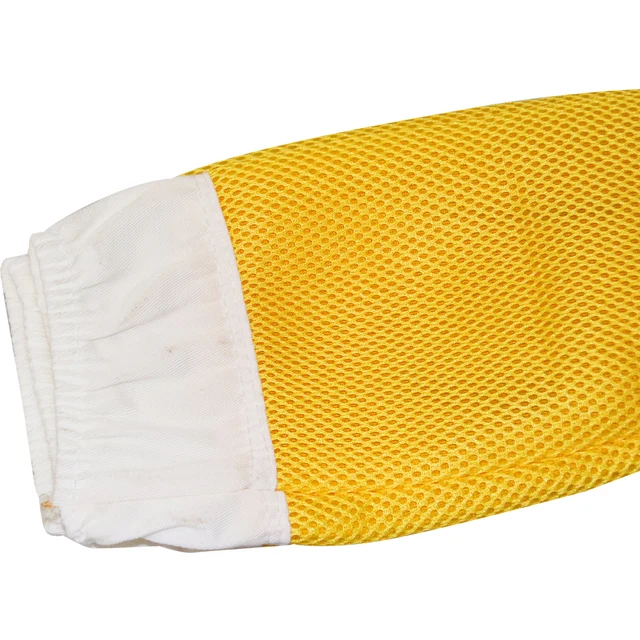 1Pair Méhészeti Kesztyű Védő Ujjai Lélegzetelállító Harapás/Csípős Báránybőr És Háló A Méhész Eszközökhöz - Image 3