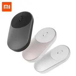 Оригинальная Xiaomi mi беспроводная мышь портативные игровые мыши Alu mi nium Сплав ABS 2,4 ГГц WiFi Bluetooth 4,0 управление подключение для ноутбука