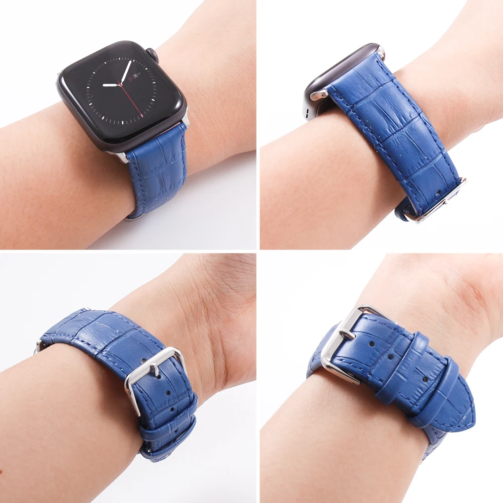 Ремешок кожаный для iwatch 4/3/2/1 42/38 мм 44 мм|Ремешки часов| |