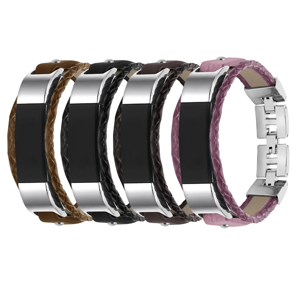 Ремешок Для Fitbit Alta Сменные аксессуары кожаный ремешок с пряжкой из нержавеющей