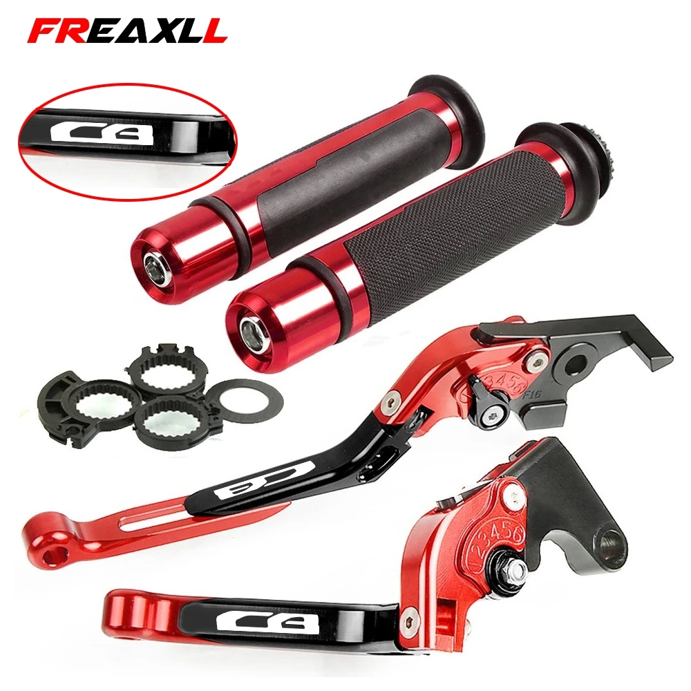 

For Honda CB190R CB 190R CB190 R 2015-2018 2017 CB190R CB190 Motorcycle CNC Adjustable Foldable Brake Clutch Lever Handle Grips