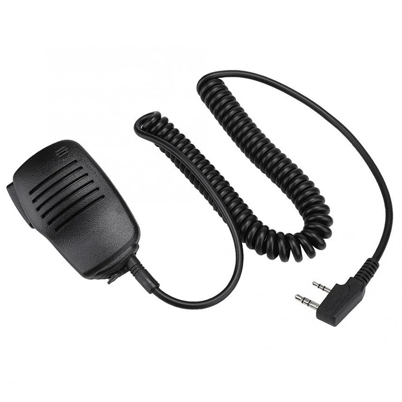 2 Pin Ptt тяжелый динамик микрофон водонепроницаемый для Kenwood Puxing Wouxun Tyt Hyt Baofeng Uv5R 888S радио